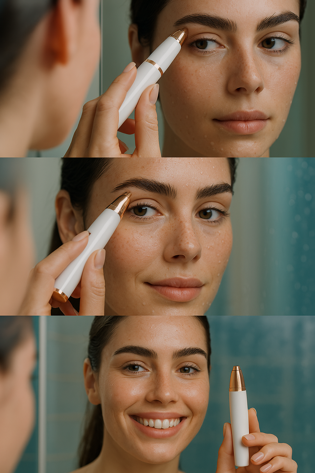 LumiSkin™ – Épilateur facial LED rechargeable