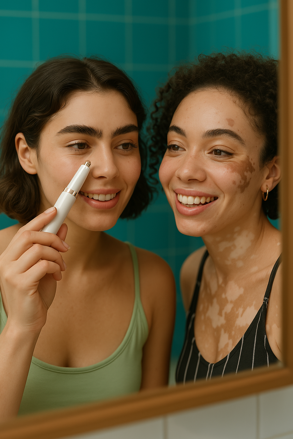 LumiSkin™ – Épilateur facial LED rechargeable