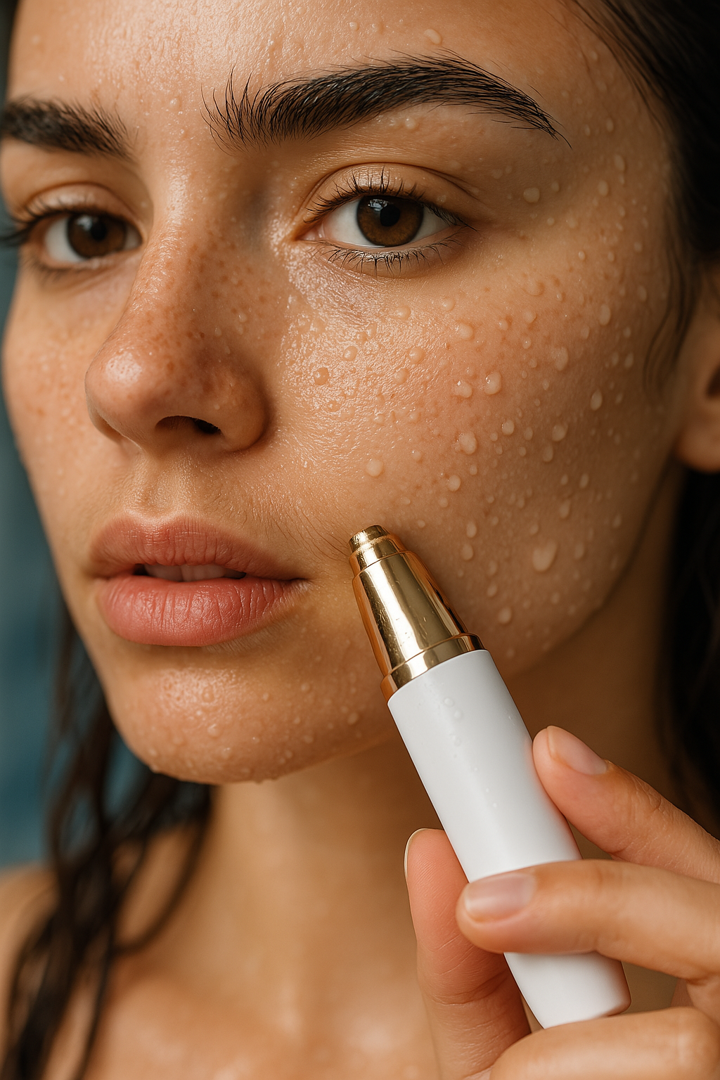 LumiSkin™ – Épilateur facial LED rechargeable