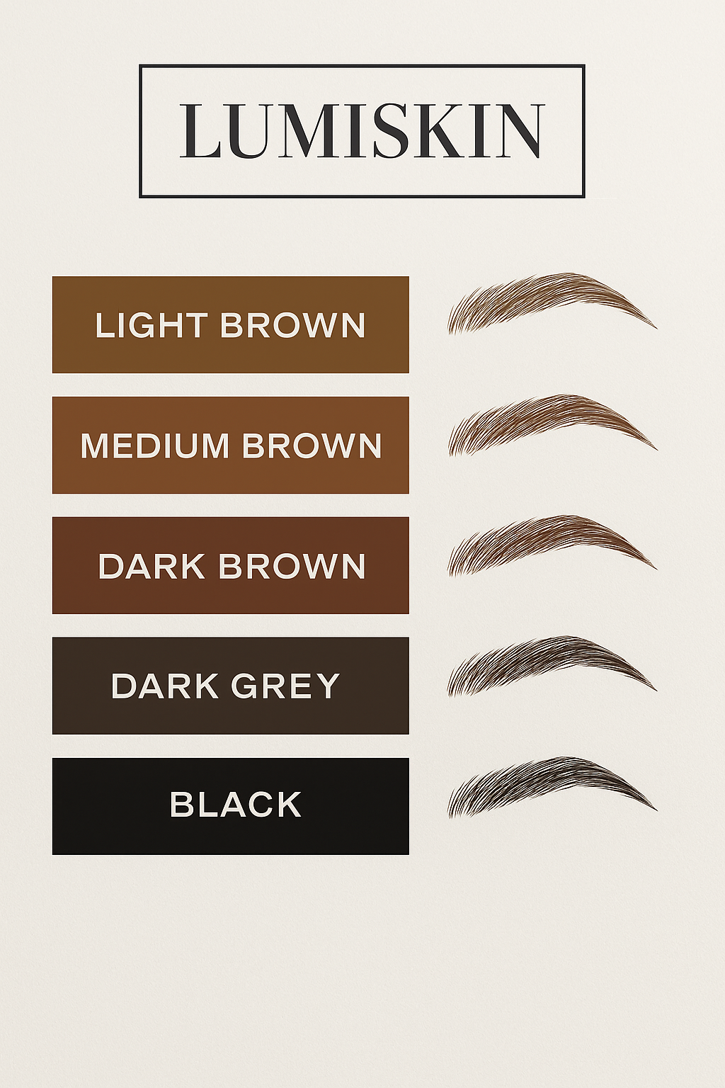 Lumiskin™ Eyebrow Stamp Kit
