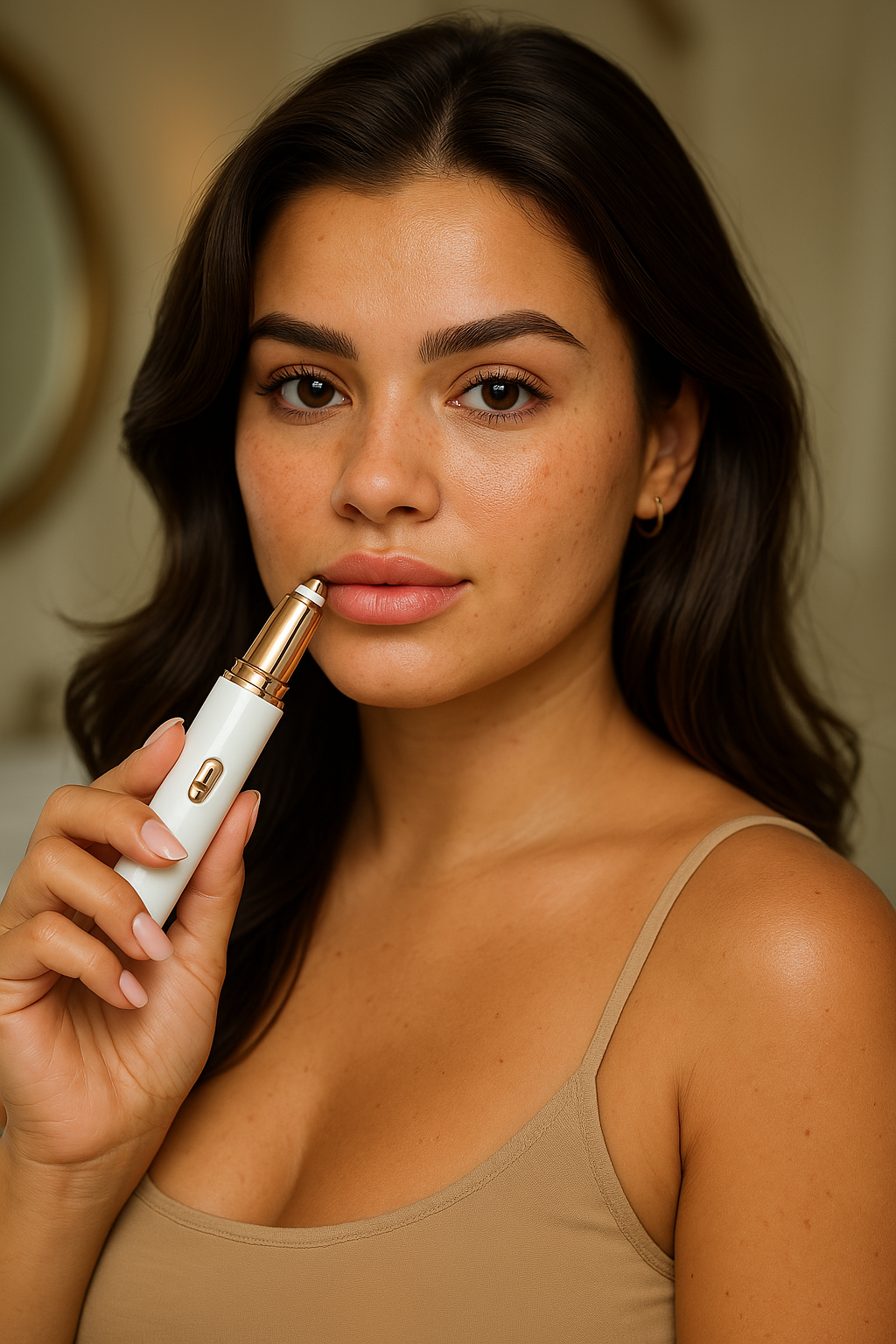 LumiSkin™ – Épilateur facial LED rechargeable