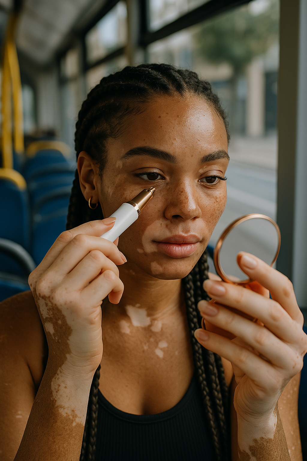 LumiSkin™ – Épilateur facial LED rechargeable