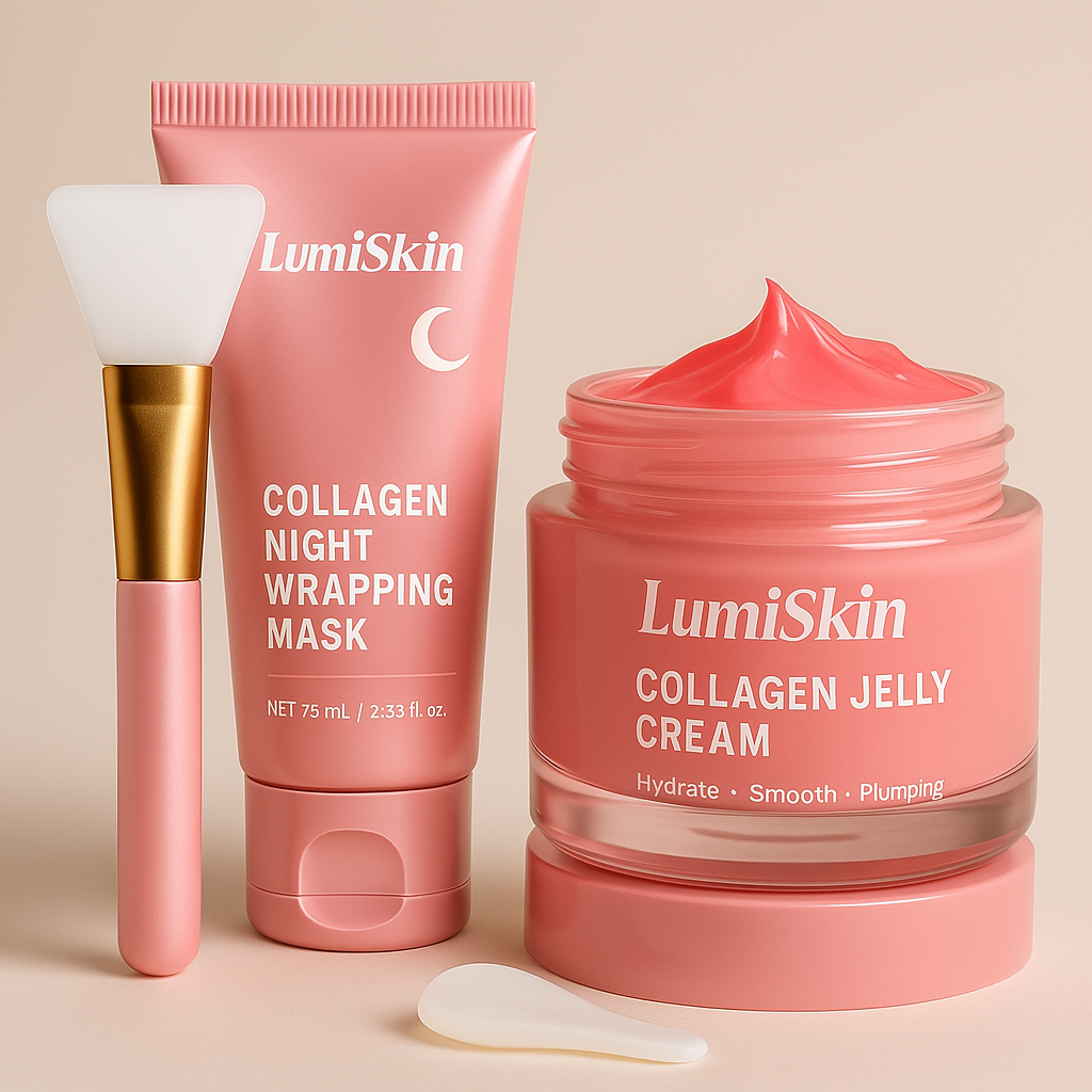 LumiSkin™ – Coffret Nuit Collagène Réparateur