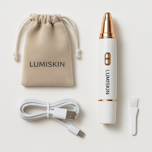LumiSkin™ – Épilateur facial LED rechargeable